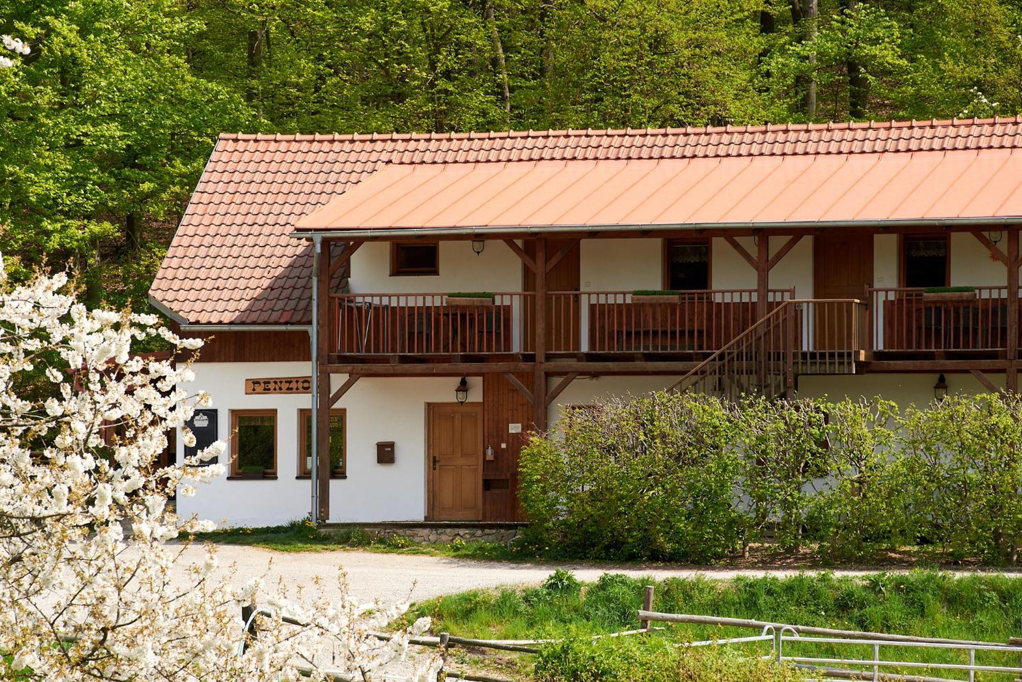 Penzion U Strakateho Kone Blansko Exterior foto