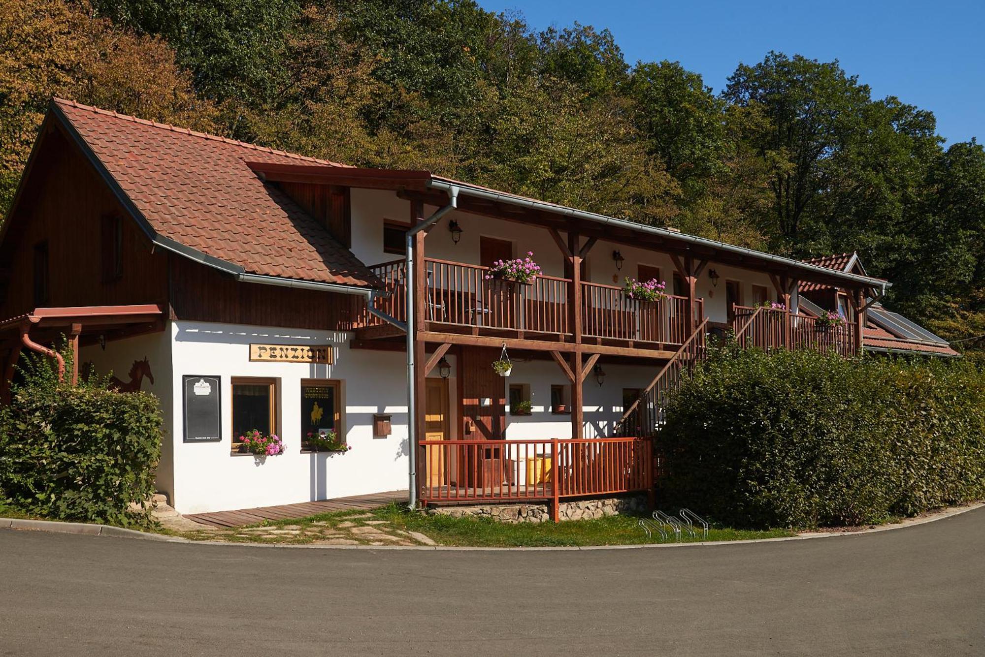 Penzion U Strakateho Kone Blansko Exterior foto